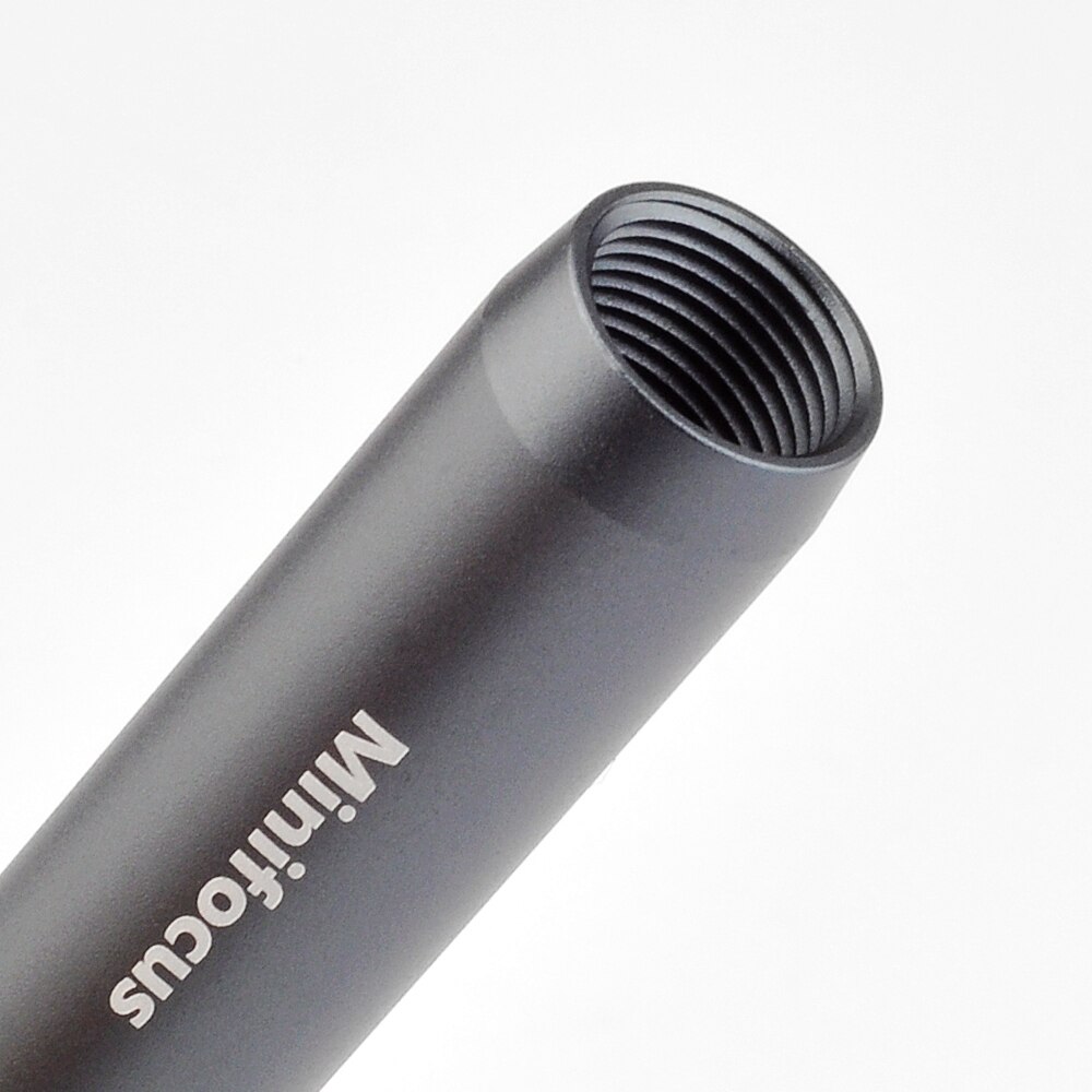 15mm Rod DSLR Camera Rig 15mm Shoulder Rig Video Camera Cage Rail Rod Support System Aluminum Gray Length 6 8 10 12 inch Optiona