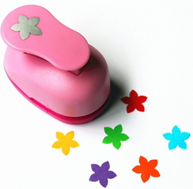 8Mm Cirkel Sneeuwvlok Bloem Papier Cutter Craft Punch Perfurador Scrapbooking Ronde Punch Voor Kinderen Furador Diy Puncher Embossers