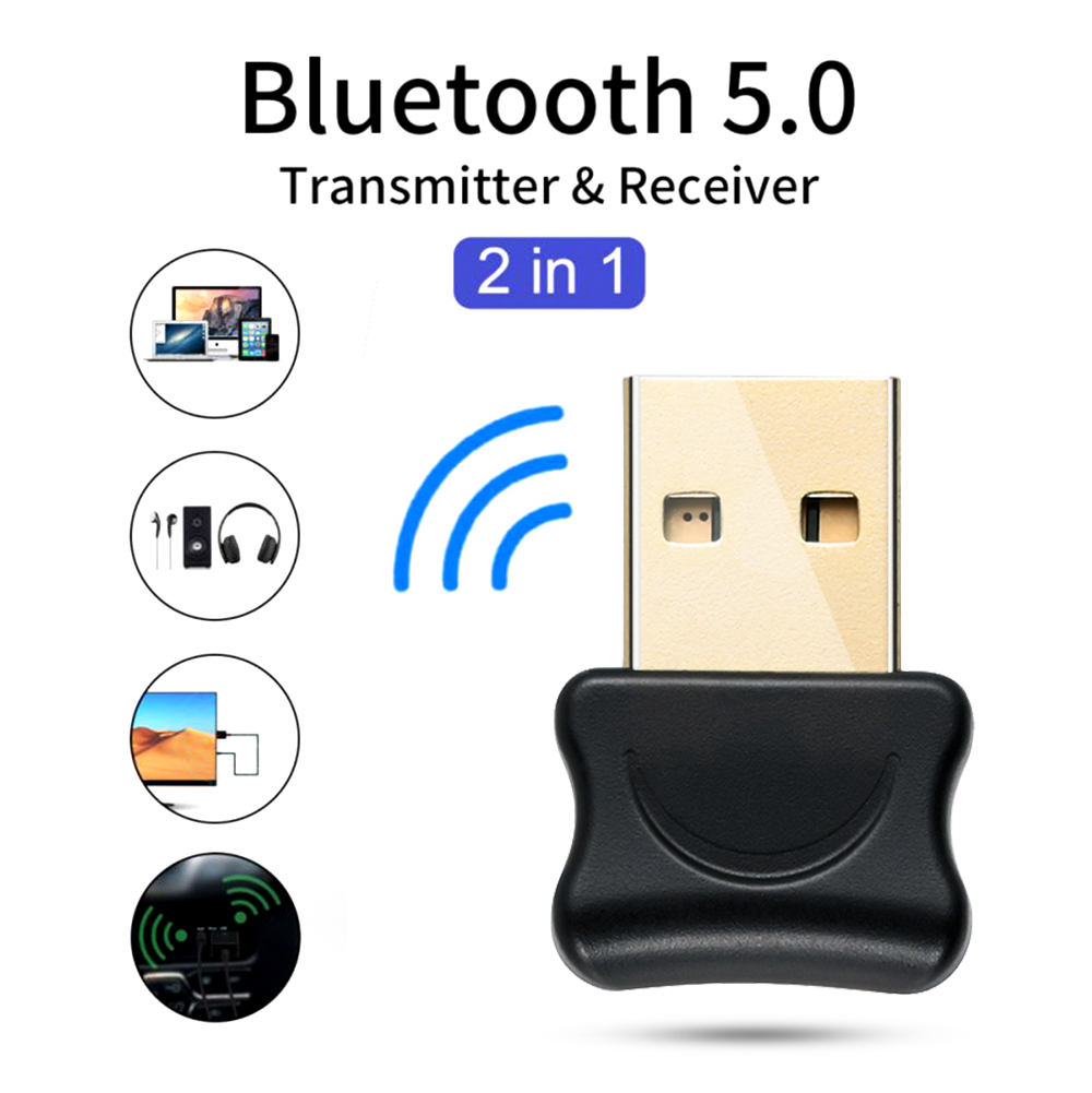 Rovtop Draadloze Usb Bluetooth Adapter Voor Computer Bluetooth Dongle Usb Bluetooth 5.0 Pc Adapter Bluetooth Ontvanger Zender