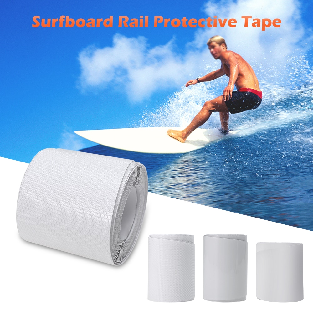 /2 uds. Cinta de protección para tabla de Surf, 83 ''/75'', color blanco