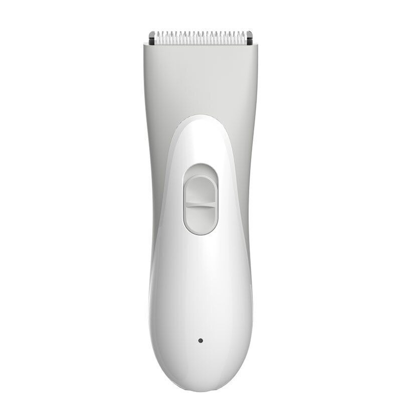 Baby Waterproof Hair Clipper Child Hair Clippers Electric Quiet Trimmer Child Silent Cutting Machine Suction Hair Shaver: white