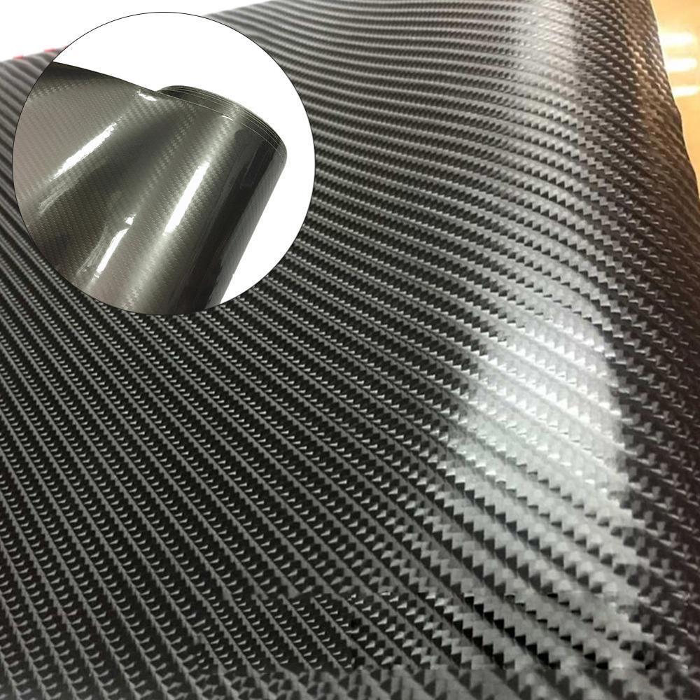 7d superglans kulfiber vinylfilmfolieboble frigivelsesfri 6d luft  z4 timer 8