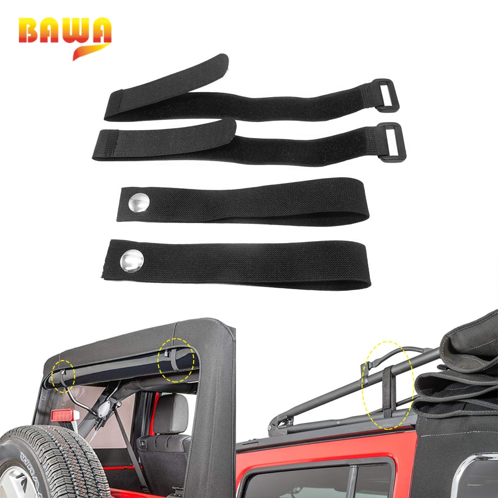 Bawa justerbart begränsningsskydd reprem för jeep wrangler tj jk  jl 1997 spänn remmar