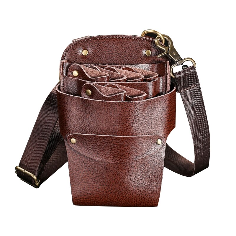Scissor Pouch Holster Met Riem Voor Kappers Salon Herenkapper Kapper Schaar Shear Case Bag