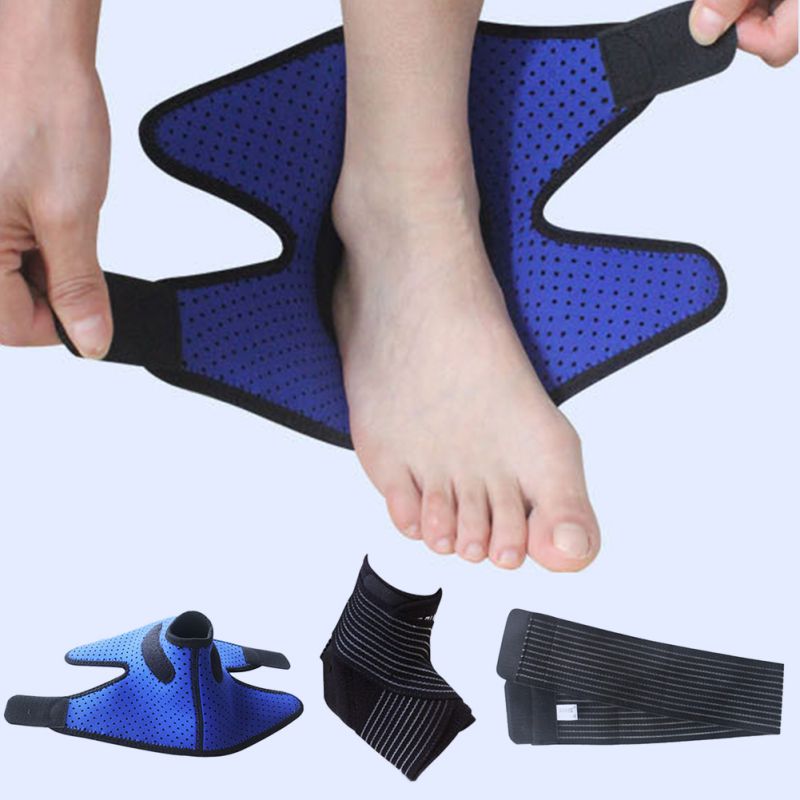 Männer Frauen Compression Ankle Unterstützung Atmungs Ankle Brace Wrap Stabilisator für Laufende Basketball Volleyball Sport Ein Stück