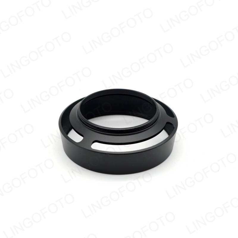 Screw in Metal Lens Hood for Fujifilm XF 35mm / 23mm F2 R WR lens Replaces LH-XF35-2