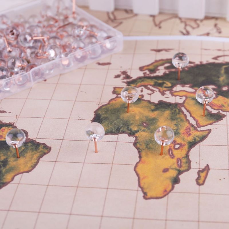 DIY Positioning Pin Sewing Pins Handcraft Safety Pin Thumbtack For Stationery Office School Sewing Accessories 100pcs/Box