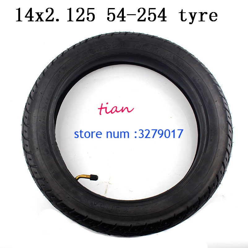 14x2.125 bike folging electric scooter tyre 14 x 2.125 tyre for Gas Electric Scooters 14 inch E-bike wheel tire