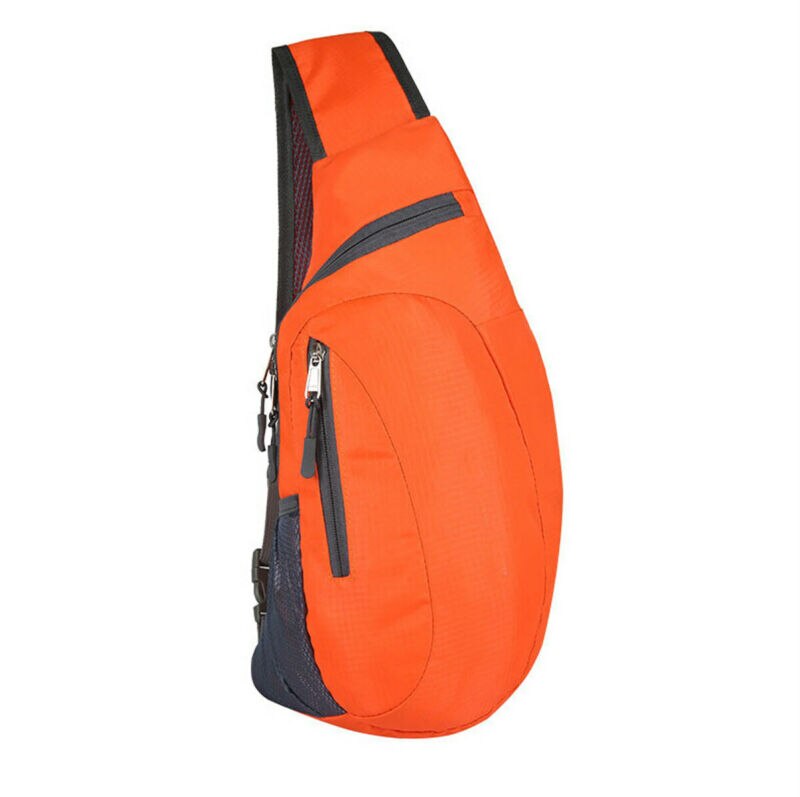 Bolso de mano deportivo de nailon para mujer, bolsa cruzada de pecho, informal, portátil, para viajes al aire libre, Unisex,