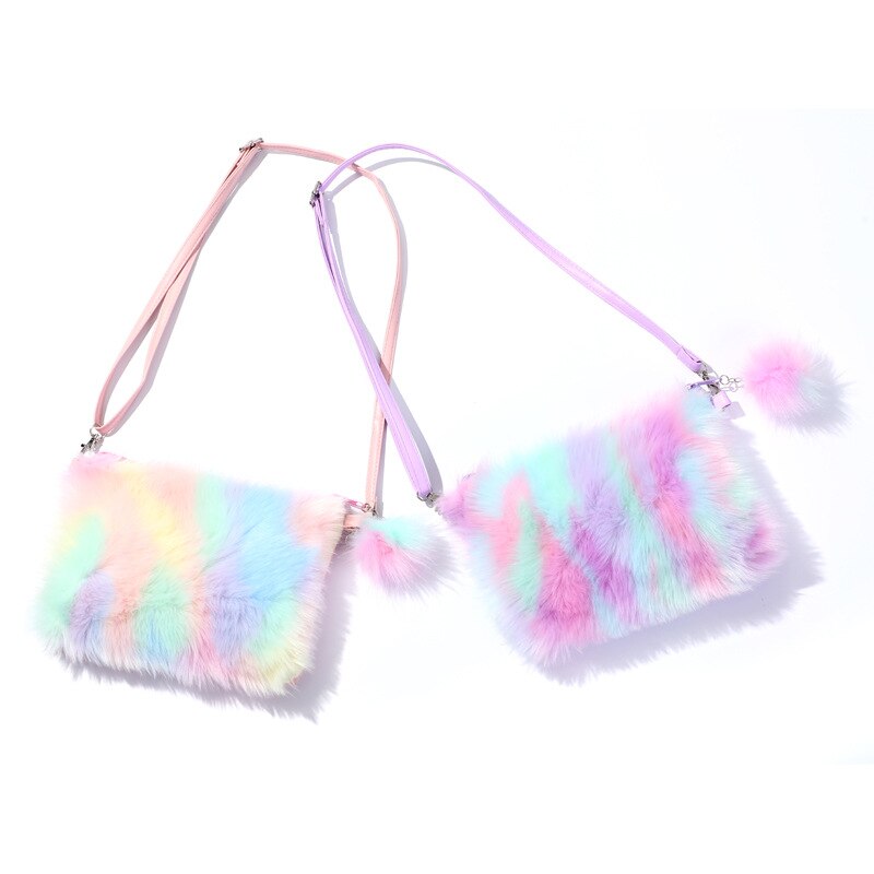 Mode Kinderen Meisjes Schoudertas Leuke Eenhoorn Dieren Messenger Bag Kids Sleutels Portemonnee Schattige Prinses Mini Handtas