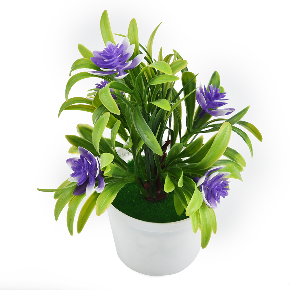 Kunstige Blomster Bonsai - Bordpynt til Hjem, Kontor, Bryllup, Juledekorasjon
