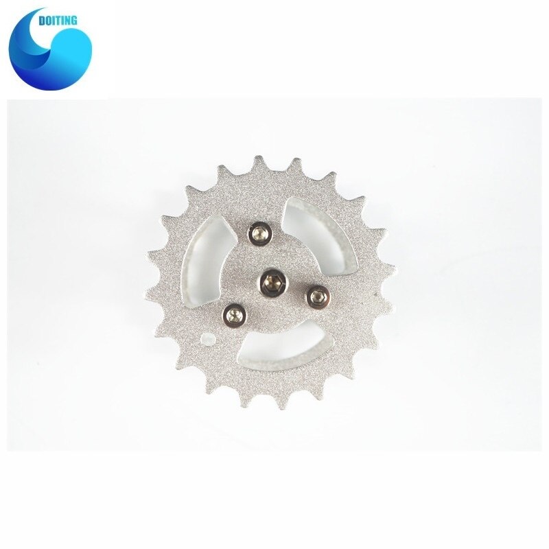 Aluminum Alloy Metal Driving Wheel Non-shock-aborbing Driving Wheel for Toy Tank Track Caterpillar Car Chassis Tracked Crawler