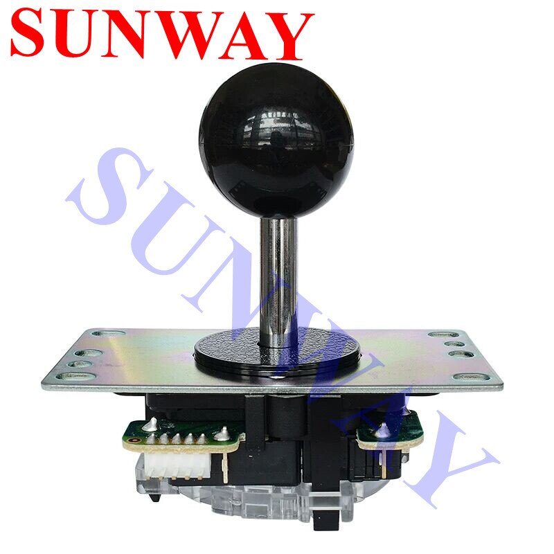2 unids/lote Original Japón Sanwa Joystick JLF-TP-8YT balancín de lucha con Topball y cable de 5 pines para pieza de juego de arcade Jamma