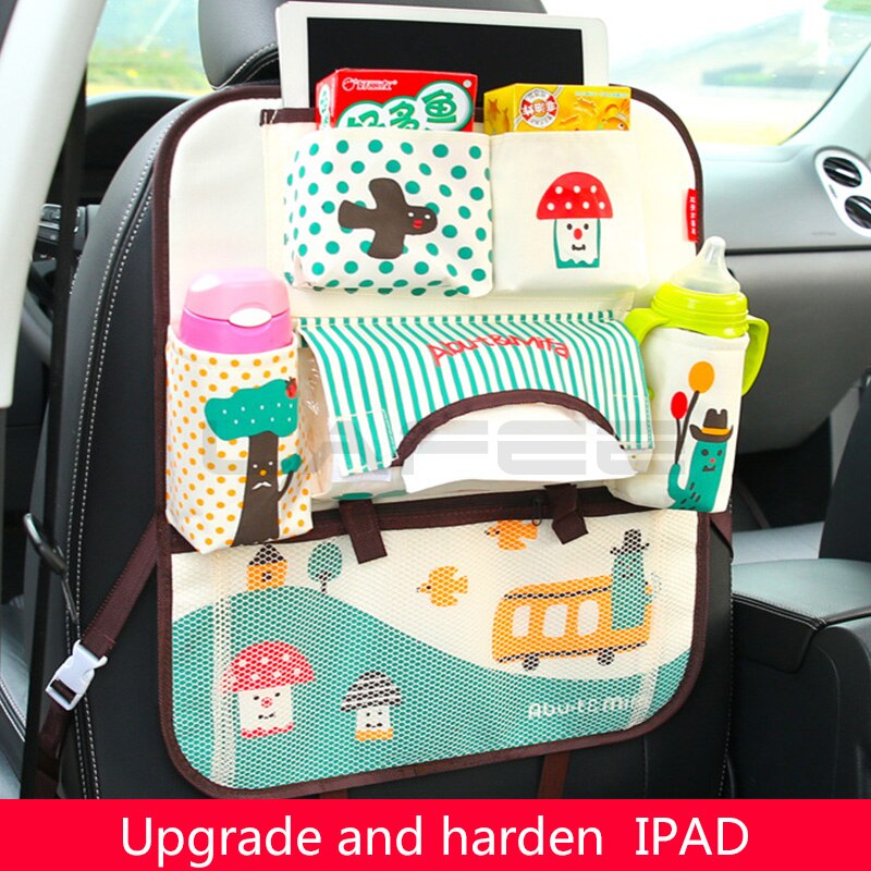Cartoon Auto Seat Terug Storage Hang Bag Organizer Auto-Styling Baby Product Opbergen Opruimen Cartoon Auto Rugleuning Orgnizer