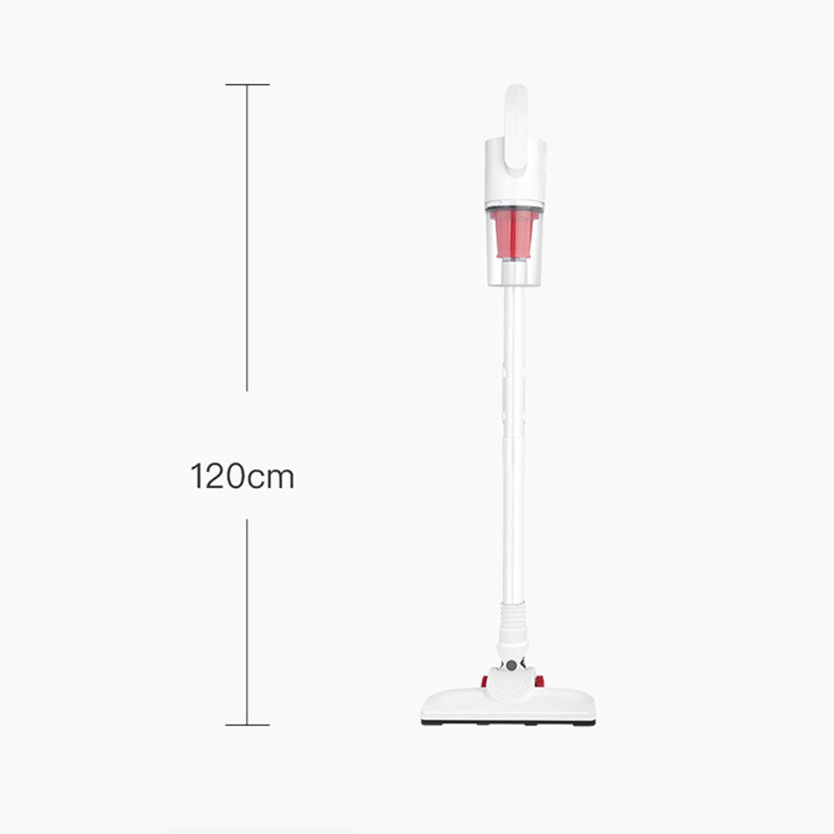 14000PA 700W 2-in-1 Handheld Wired Vacuum Cleaner EU Plug Portable Multifunction Mite Removal Machine Red Wall - mounted Cleaner