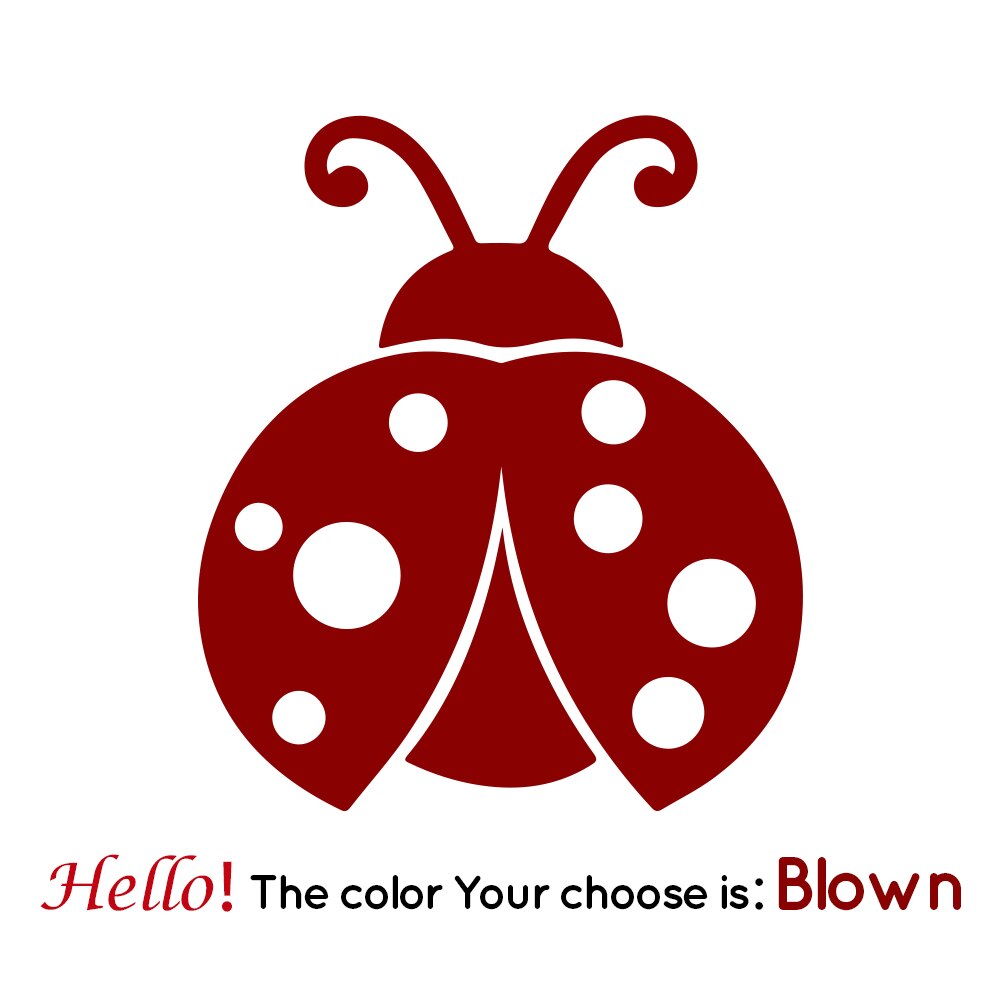 Free Shiping Love Wall Sticker Home Decoration For Bedroom Living Room Decor Wall Stickers Mural Vinyl Decorative Wallpaper: Brown