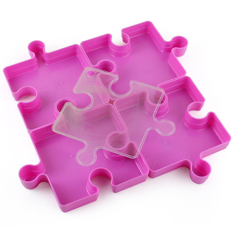Puzzle Storage Box with 6 Layers for Classified Organization (only storage box,without puzzles)