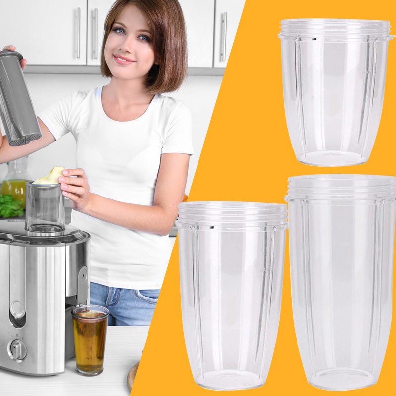 Blender Mok Magic 24 Oz Knijper Cup 32 Oz Vervanging Verpulveren Accessoire Voor Nutribullet Economische Onderdelen Keuken Fruit