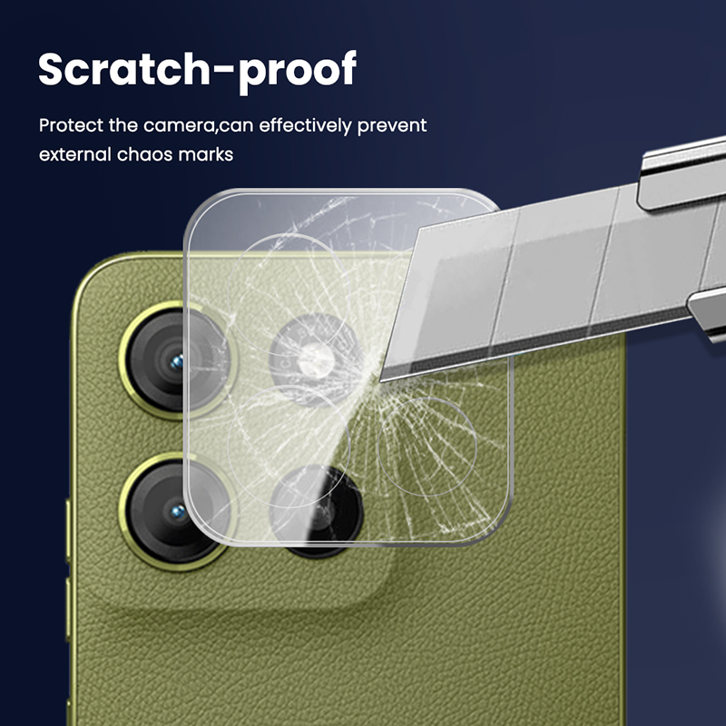 MotoG15 3 uds protectores de cámara curvados 3D para Motorola Moto G15 G05 G35 G45 G55 G75 G 15 Power 35 55 75 película de lente de vidrio templado