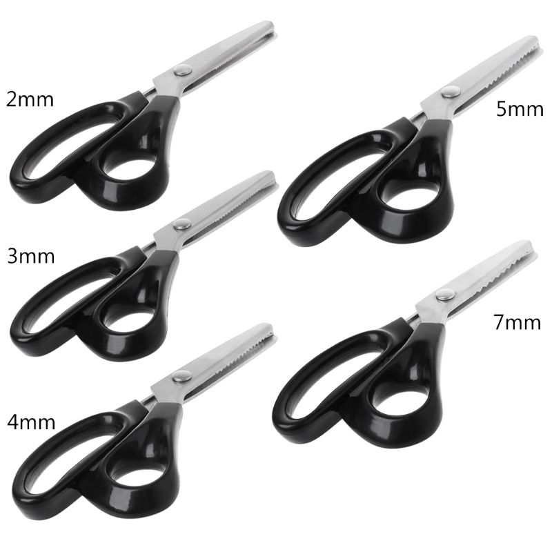 23,5 cm Zig Zag Nähen Geschnitten Schneiderei Schneider Scher Pinking Scissor Leder Handwerk