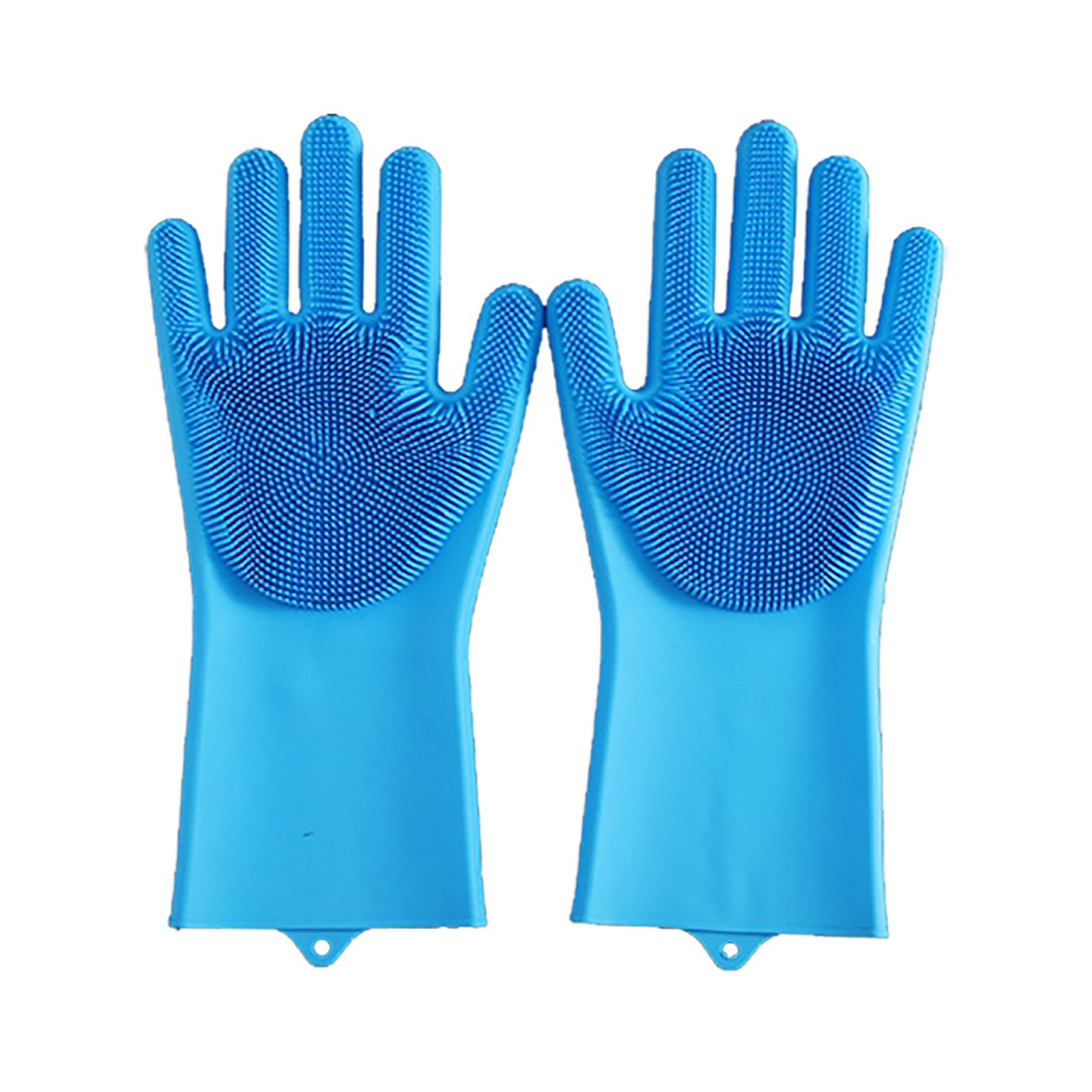 1 para rękawice silikonowe zmywanie naczyń kuchnia płuczka gąbka robić mycia naczyń gumowe szorowanie czyszczenie rękawice robić mycia narzędzi przyrząd kuchenny: 5