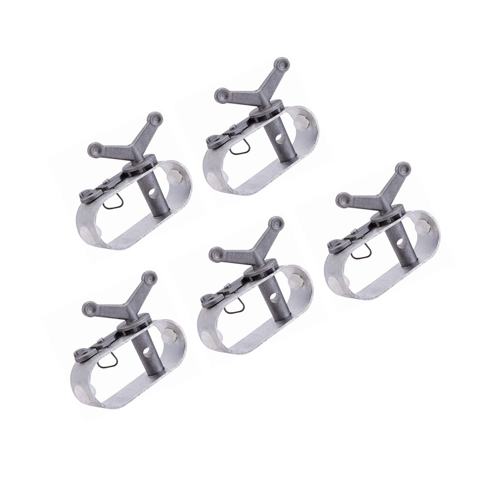 5Pcs Pool Cover Winch Winter Aluminum Alloy Constructed Swimming Pool Cover Winch for Ground Swimming Pool Cover