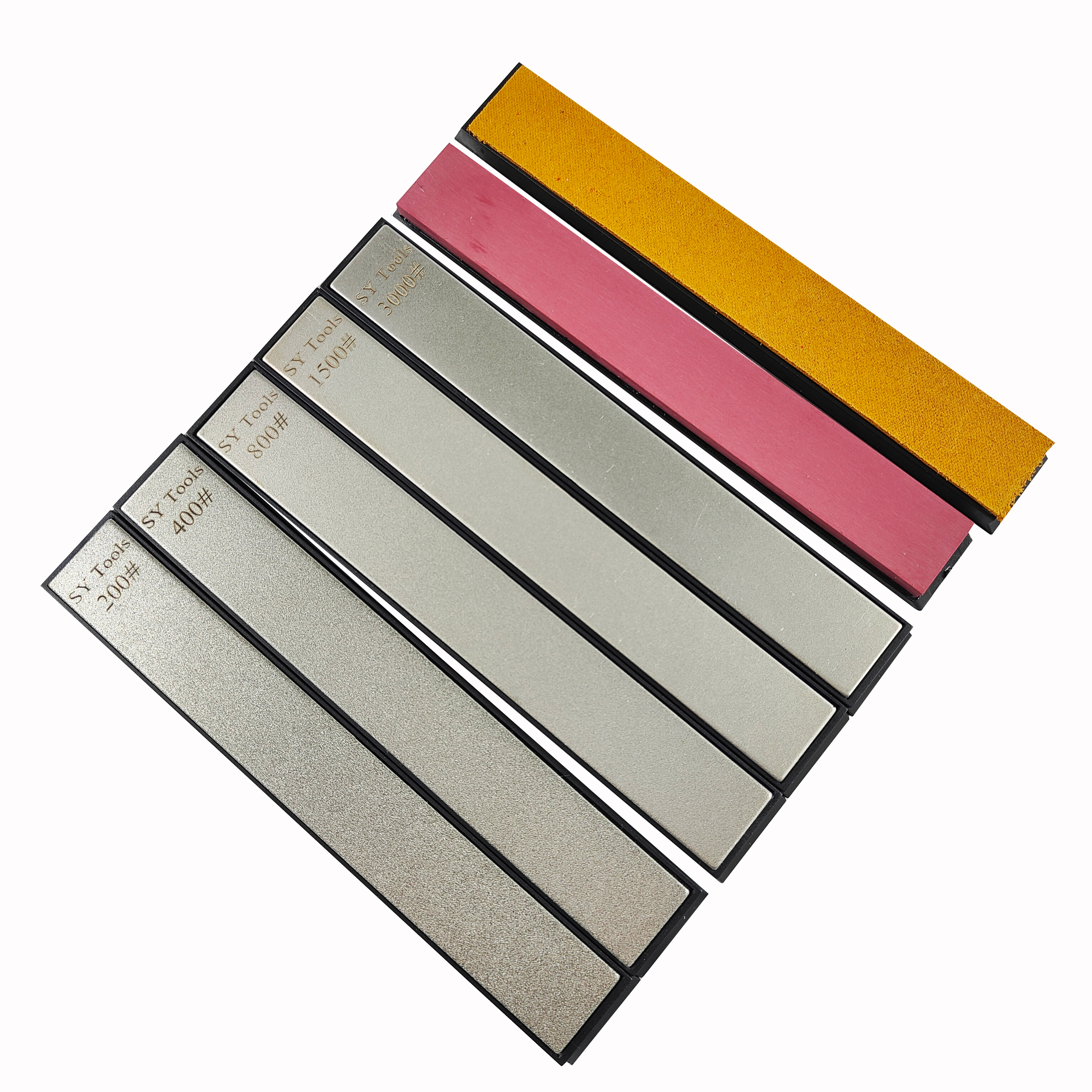 Conjunto de pedras de afiar faca de diamante atacado ruixin pro rx008/009 apontador de faca kme edge pro pedra de amolar: Cinza escuro