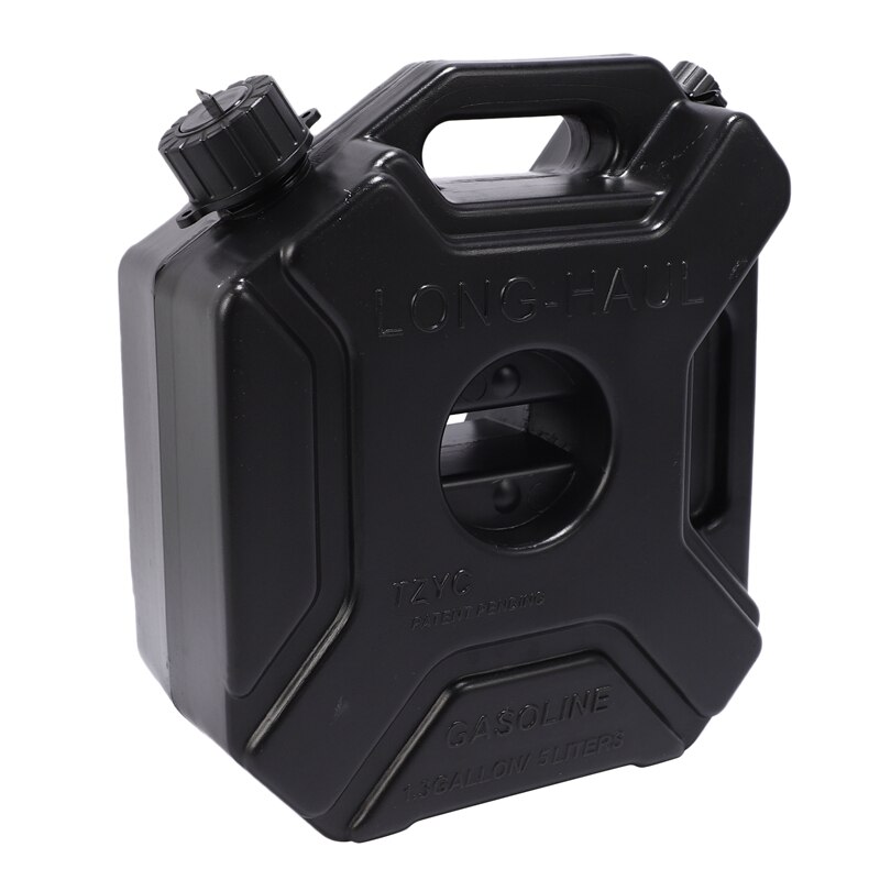 5l liter zwarte brandstoftank auto motorfiets reserve benzine olie tank reserve jerrycan brandstofkannen jerrycan met slot en sleutel