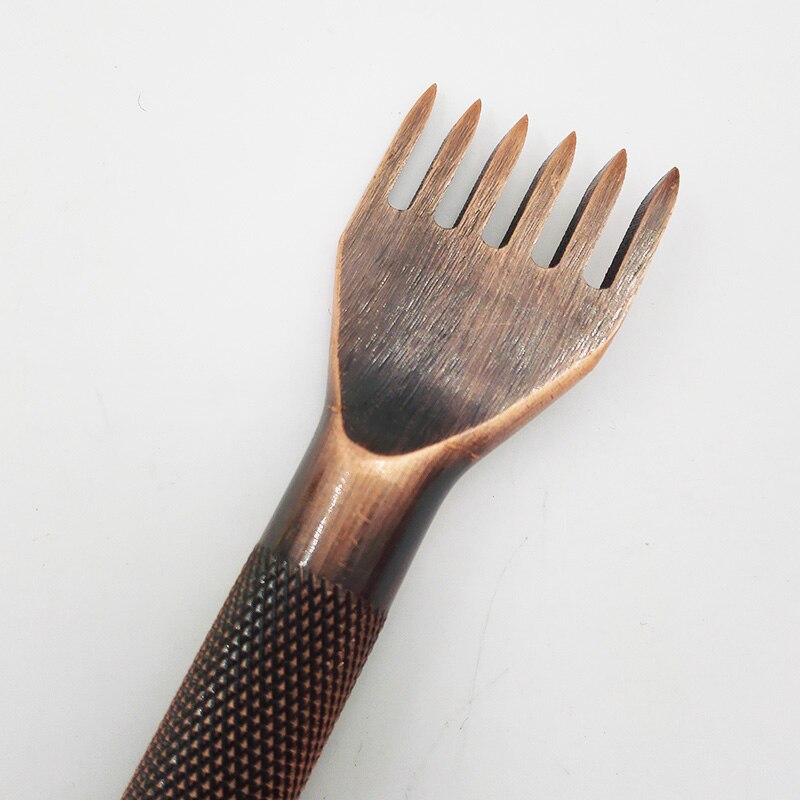 Durable Leather Craft Tool Hole Punches Stitching Punch 1 2 4 6 Prong 3mm Pitch Leather Hole Tool