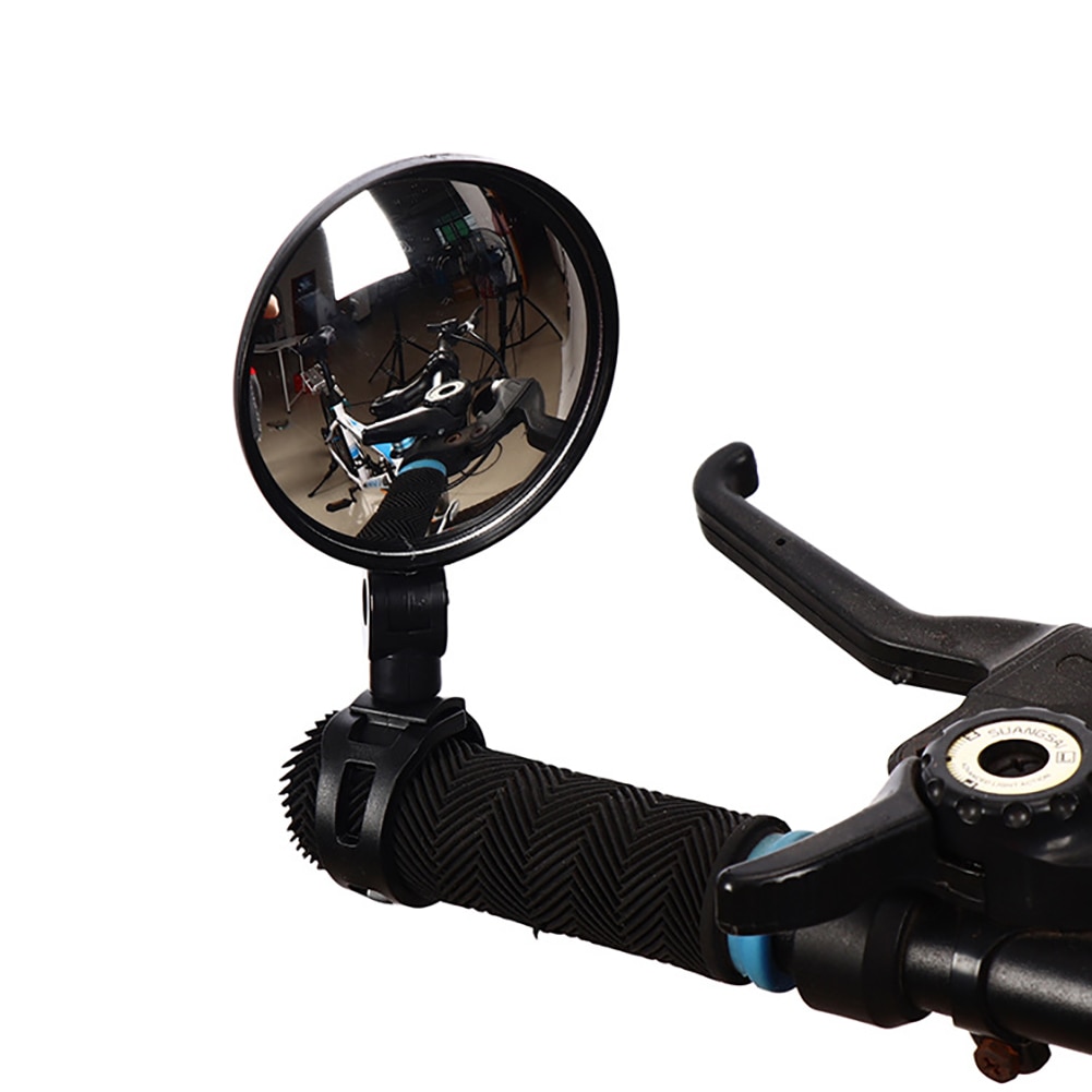 MTB Mountain Road Bike Rear Mirrors 360 Degree Rotation Bicycle Handlebar Mount Round Rearview Mirror Safety Cycling Equipment