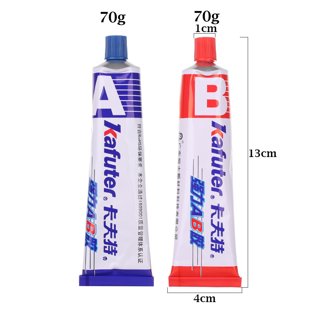 2Pcs/Set 70g AB Adhesive Strong Quick-Drying Acrylic Structural Adhesive Metal Glue For Glass Doors Plastic Wood Ceramics