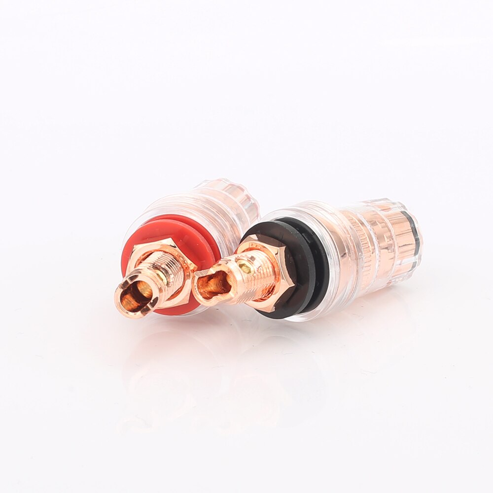 4 stücke CMC-858-S-CU-R reinem kupfer 99.998% Bindung beiträge audio lautsprecher terminal