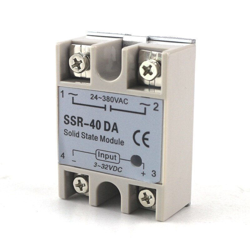 Dual PID Thermostat Regulator SSR Output Digital PID Temperature Controller REX-C100 0-400C Thermocouple K SSR 40A SSR-40A