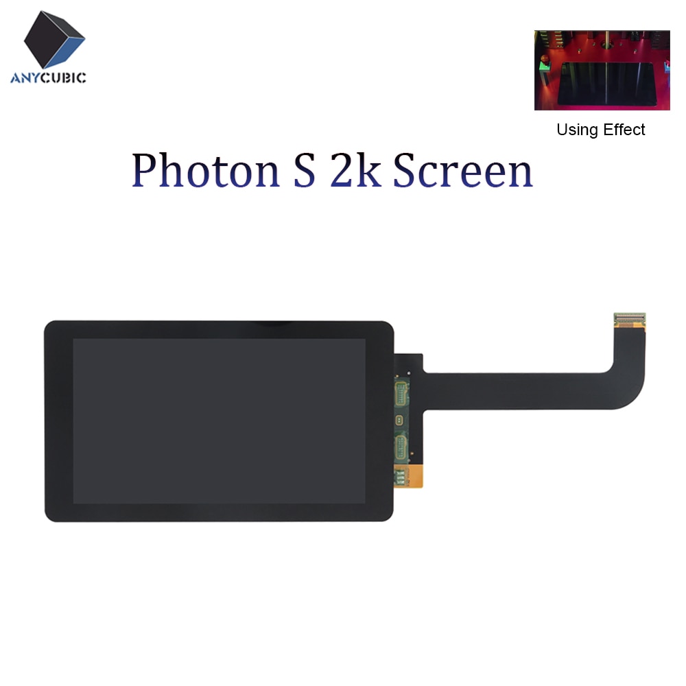 Anycubic photon  s 2k lcd lyshærdningsdisplaymodul 2560 x 1440