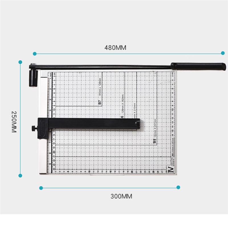 A4 to B7 Paper Trimmer Portable Scrapbooking Paper Cutter Guillotine Paper Cutter