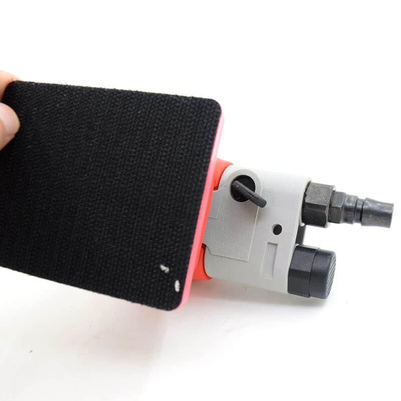 Pneumatic sander pneumatic tools square rail pneumatic polishing machine square pad 75 * 100mm 3" 4" surface grinder