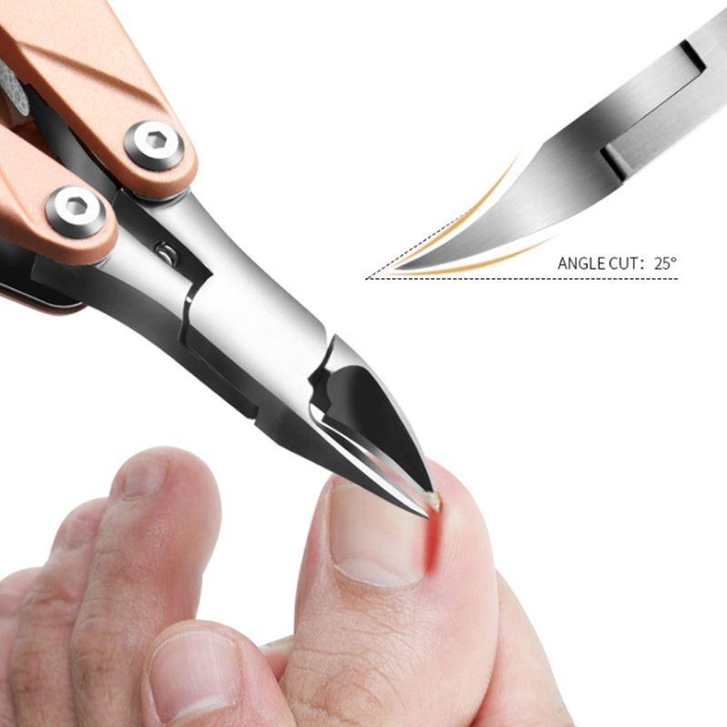 Eagle Mouth Nail Clipper Toenails Trimmer for Ingrown or Thick Toenails Foldable Toe Nail Clipper #11