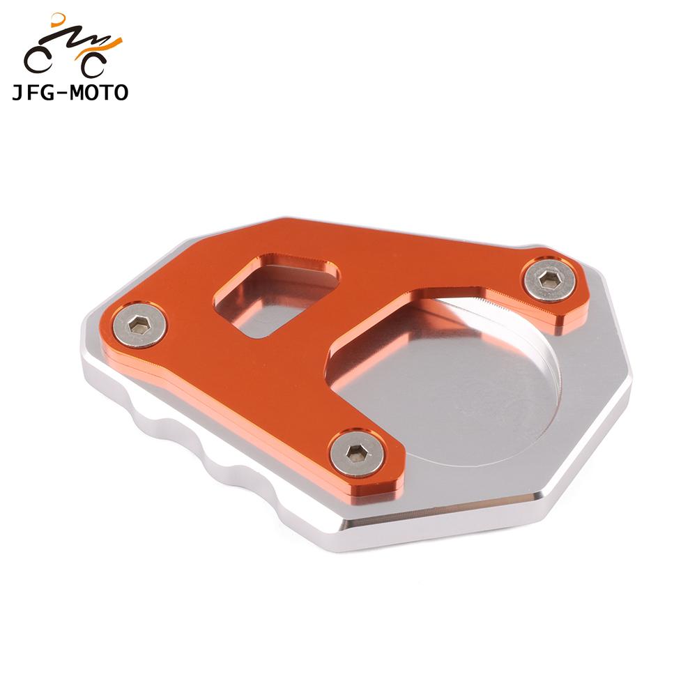 Motorcycle CNC Aluminum Foot Sidestand Kickstand Extension Plate Side Stand For KTM Adventure 1050 1090 1190 1290 ADV