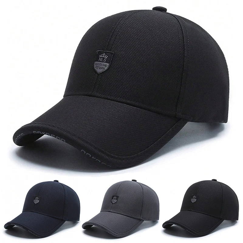 Casquette de Baseball unisexe NLS lettre couronne étiquette printemps automne extérieur réglable chapeaux décontractés chapeau de protection solaire casquette de Baseball pour hommes