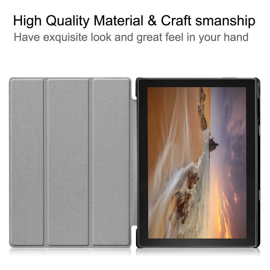 Case Voor Lenovo TAB4 Tab 4 10 Plus TB-X704L Gevallen 10.1 &quot;TB-X704F TB-X704N Smart Cover Funda Tablet Pu Leer shell