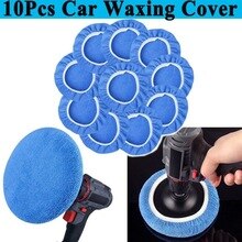 Polishing Buffing Pads Waxing Polisher Bonnet Protector Soft Microfiber