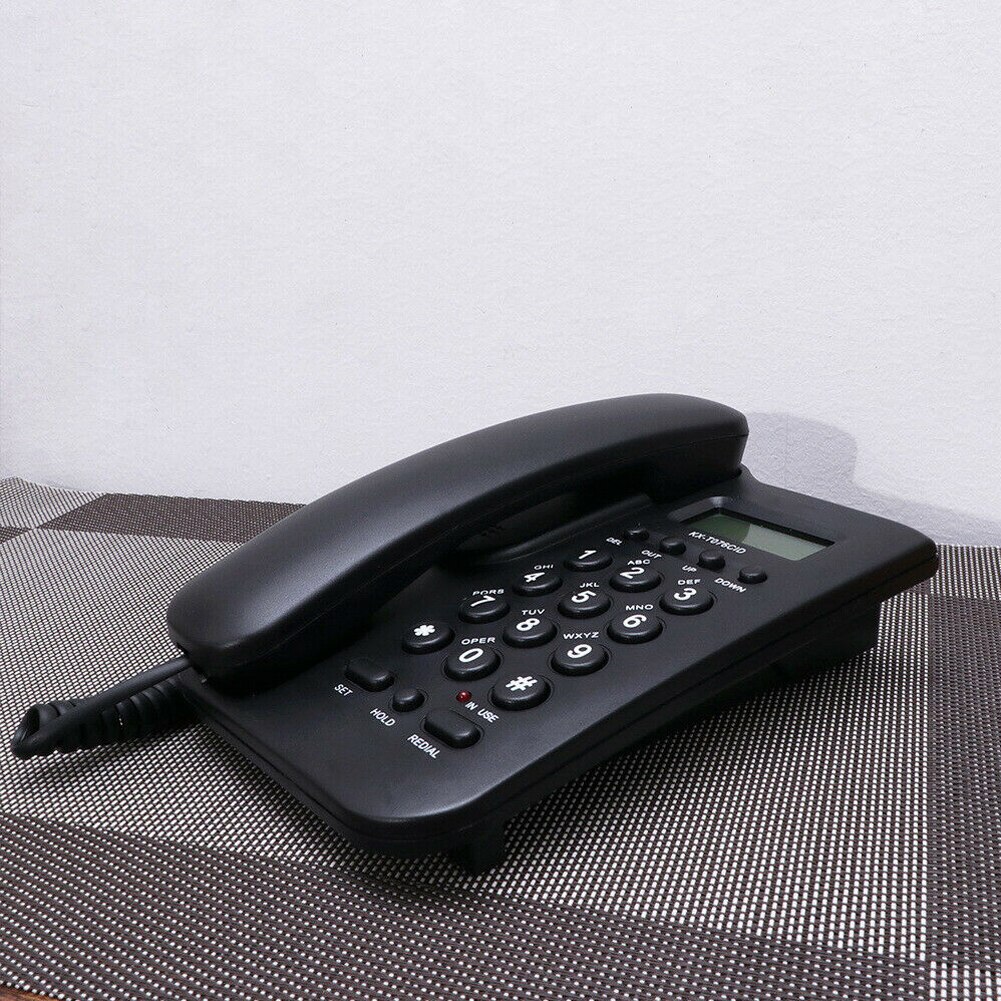 ID Display Wireless Home Office Intercom Hotel Call Wall Mount Portable Cordless Landline Telephone Desktop English For Elderly