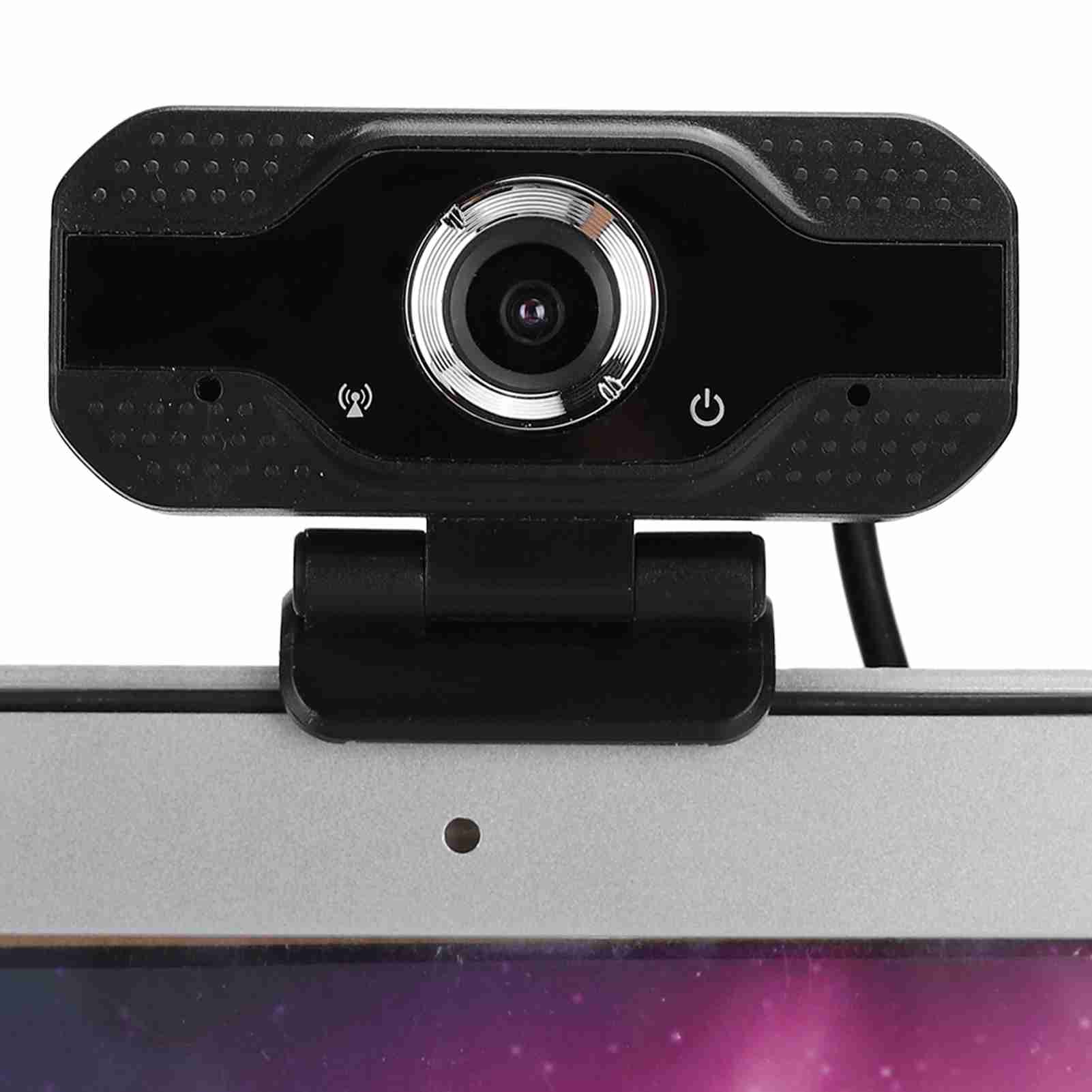 Computer Camera Full HD 1080P 30FPS USB Wired Online Class Webcam with Microphone for Desktop Computer PC Laptop