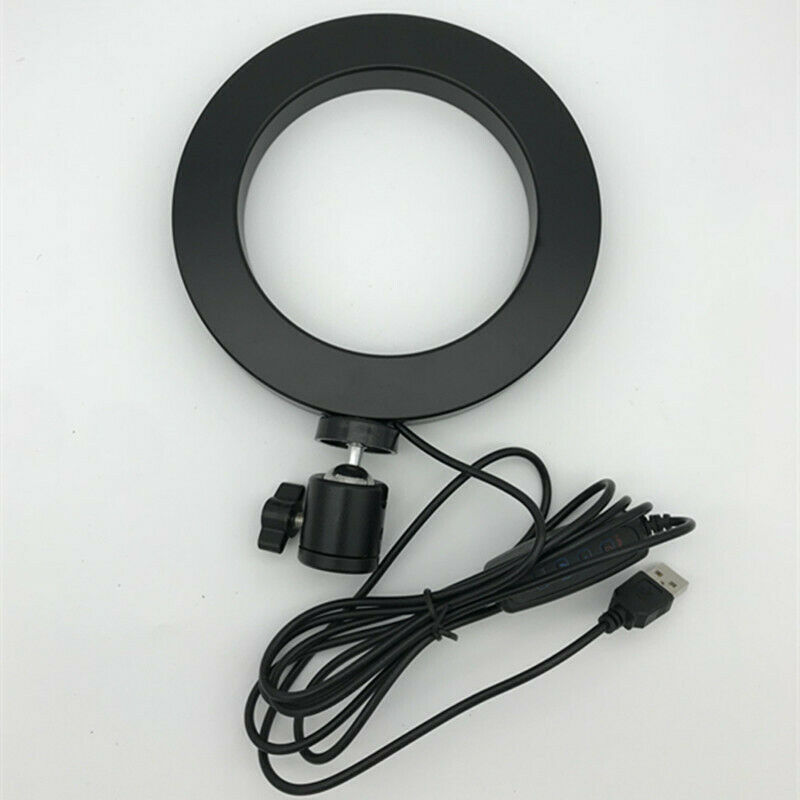 16cm Dimmbare 5500K USB Füllen-in LED Ring Licht Mit Regler Bausatz für machen-hoch Telefon Kamera Selfie Live Licht 3E16
