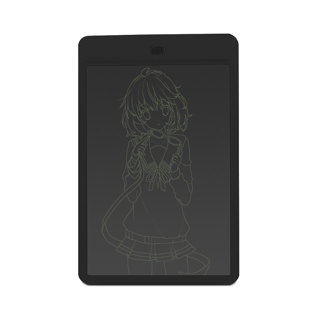 10-inch LCD Writing Tablet - Digital Drawing Pad with Eraser & Lock Button - Portable Electronic Message Board: Black