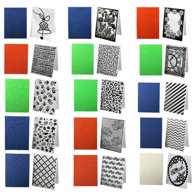 Kunststoff Präge Schablonen Ordner DIY Vorlage Papier Karte Fondant Kuchen Scrapbooking Handwerk Karte, Die Hochzeit Decor