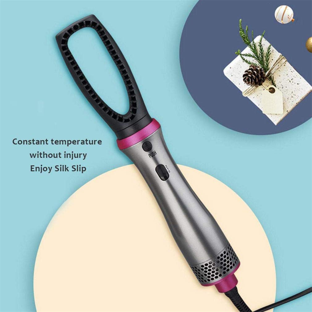 Haar Föhn Pro Custom Blowout 5-In-1 Styling Tool Föhn En Styling Borstel Föhn kam Haar Curling Stijltang