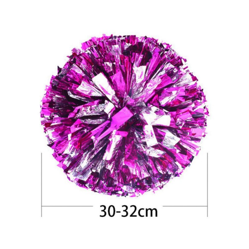 32cm 2Pcs Game Pom Cheerleading Decorator Sports Match Vocal Dance Party Concert Decor Teamsports Supplies
