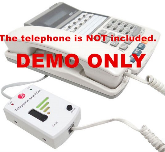 Draagbare Telefoonhoorn Versterker verstelbare Volume maken Compatibel met meest thuis en kantoor telefoon