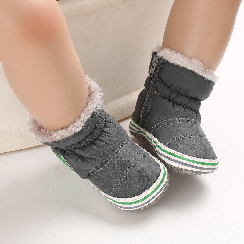 DOGEEK-bottes d'hiver pour bébés, chaussures pour bébés et garçons, chaussures pour -nés, chaudes, antidérapantes et souples